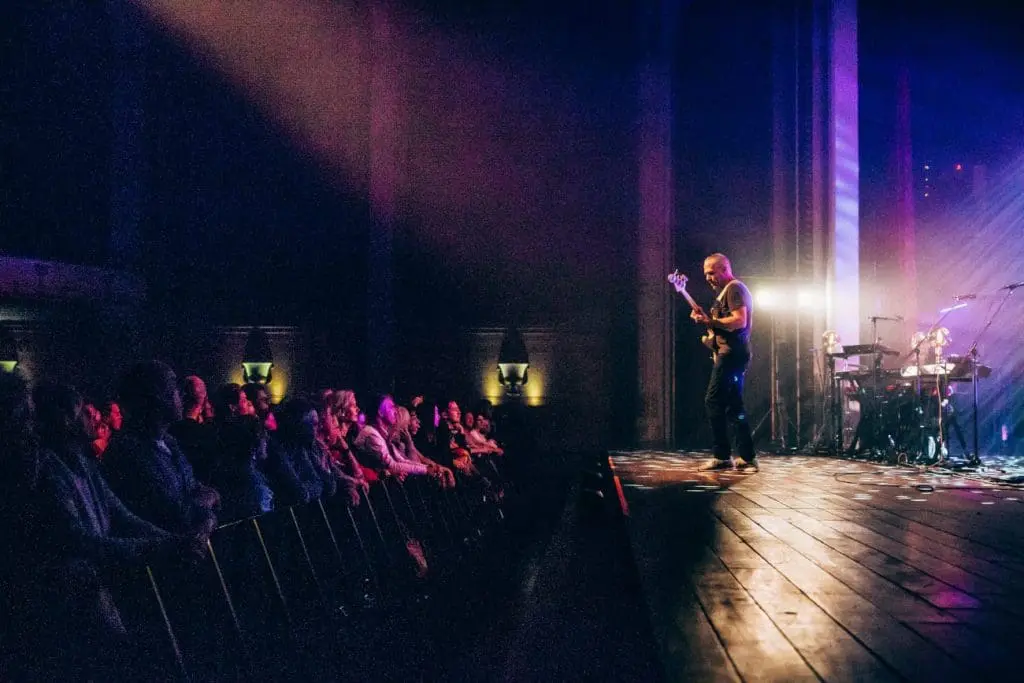 '1970' Avishai Cohen on stage with view of audience