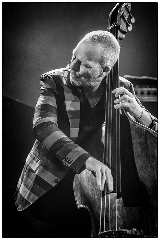 Avishai Cohen Trio - Avishai Cohen with Bass - Shifting Sands - photo by Patrick Van Vlerken