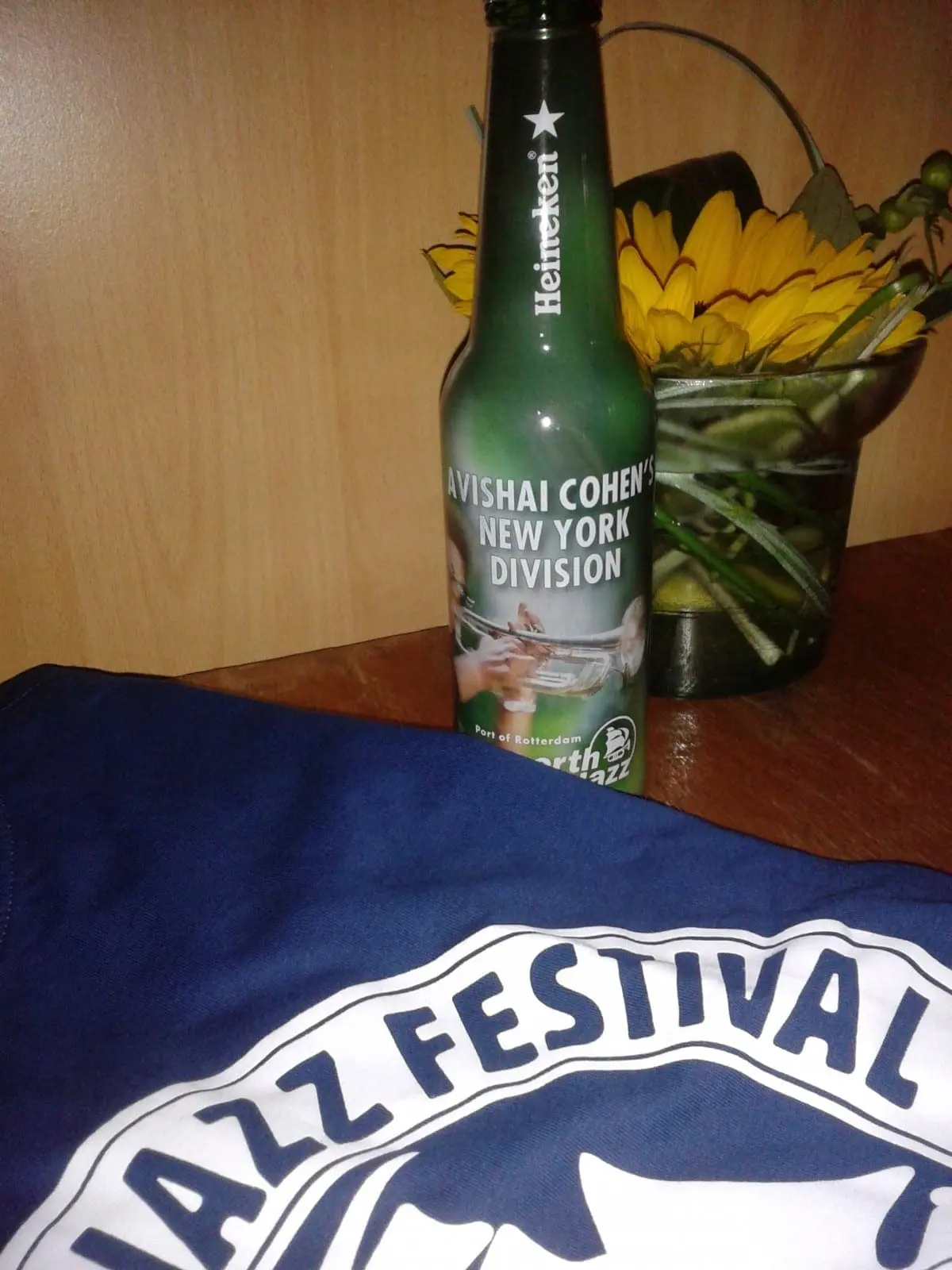 Avishai Cohen Heineken bottle