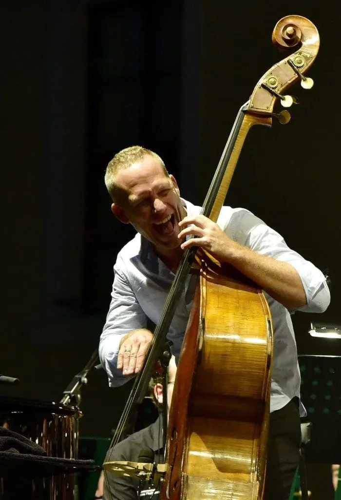 Avishai Cohen playing the bass