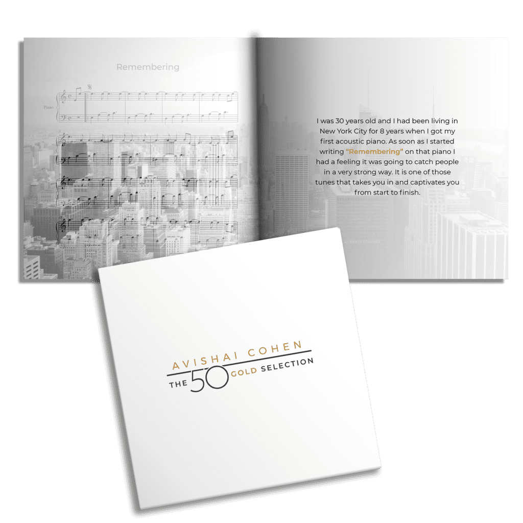 Avishai Cohen - The 50 Gold Selection - Book