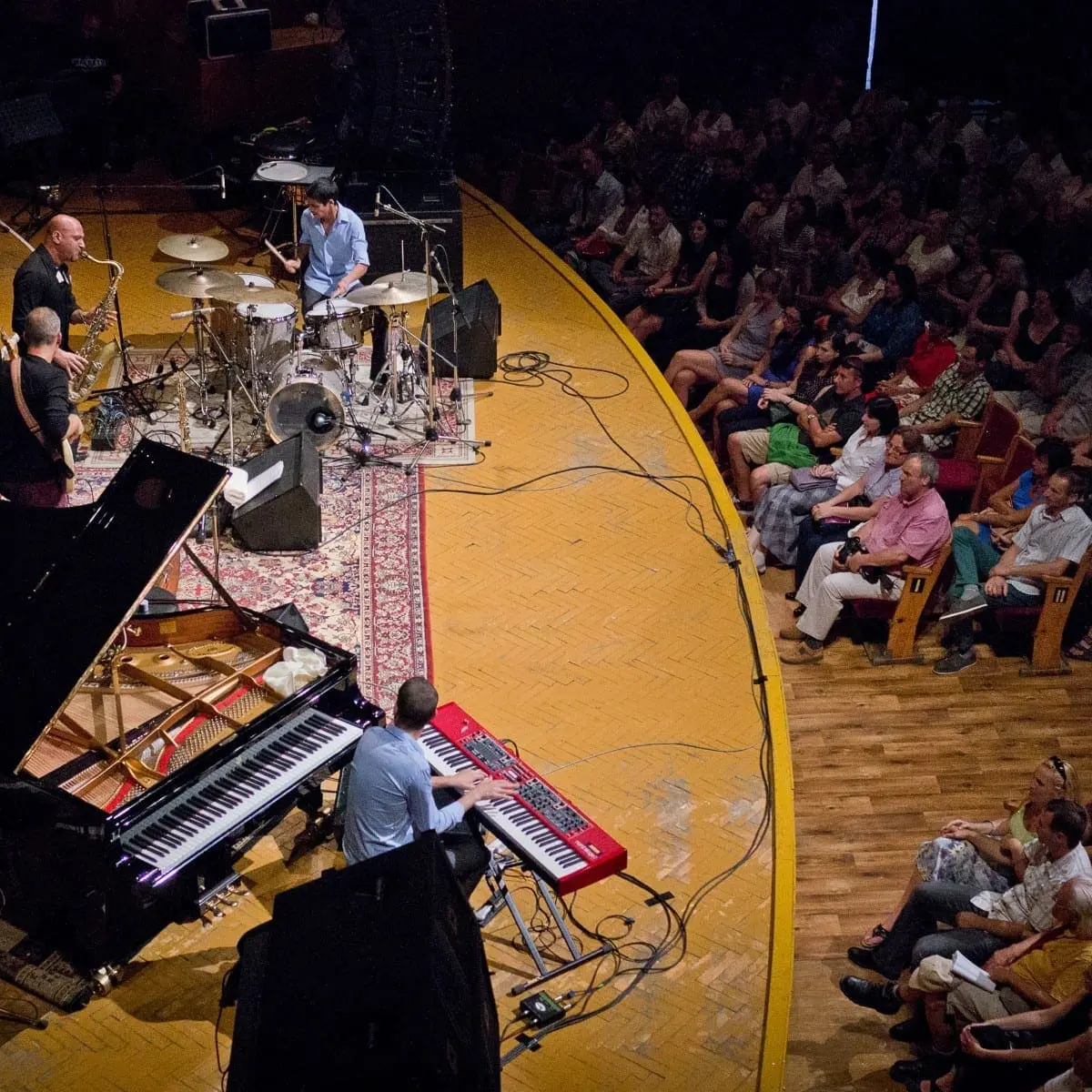 Avishai Cohen and band -on stage by Slavo Stankovic
