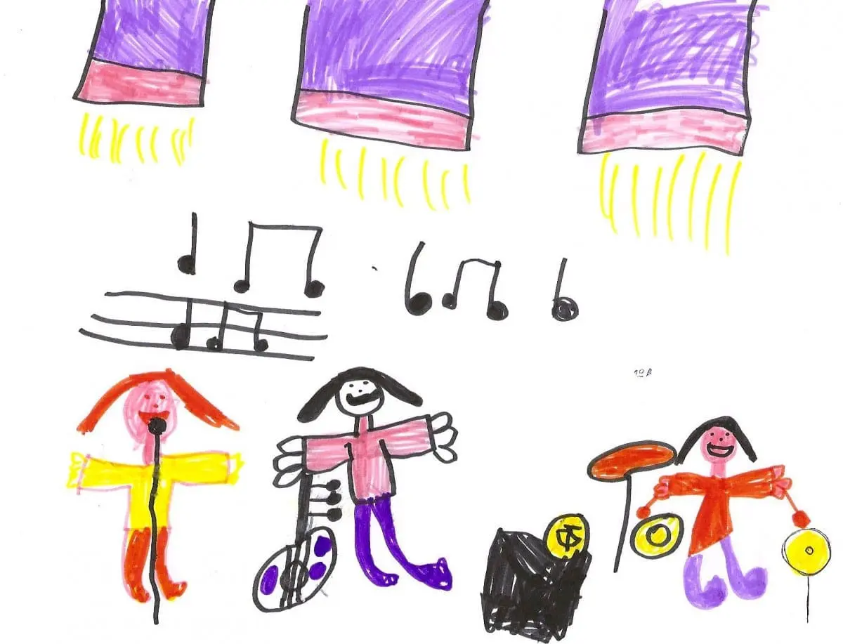 Painting by Inés-Álvarez (Aged 5)