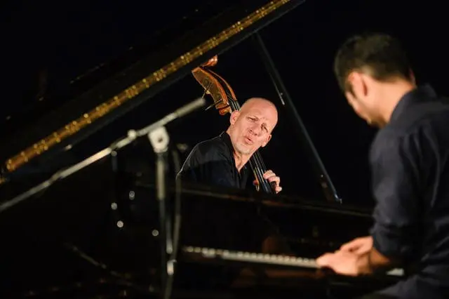 New Trio - 2020 - Avishai Cohen and drummer