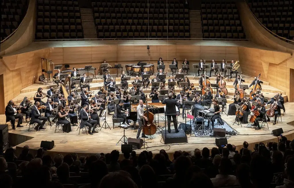 Orchestral show 2021 - orchestra and audience