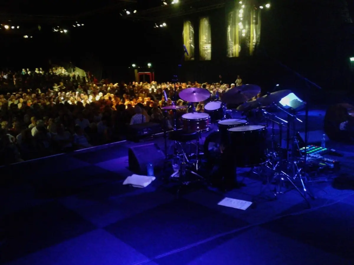 Avishai Cohen's New York Division - view from the stage